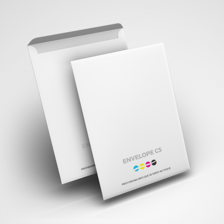 envelope C5 médio para cartas e documentos A5
